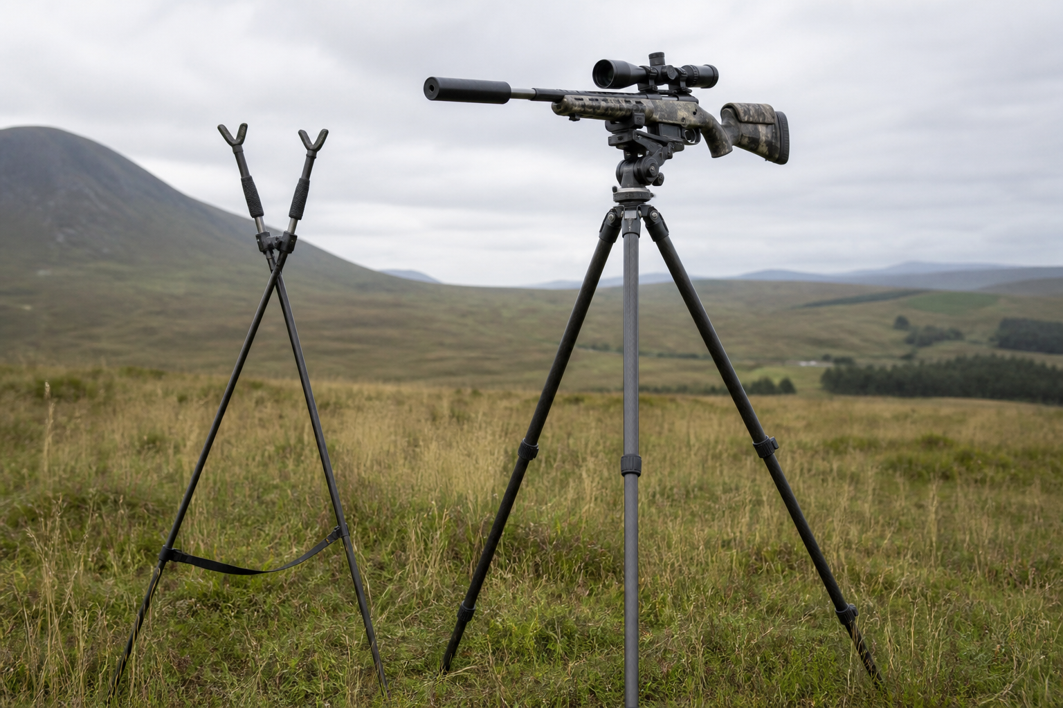 Rifle Tripods & Shooting Sticks Rifle Tripods & Shooting Sticks